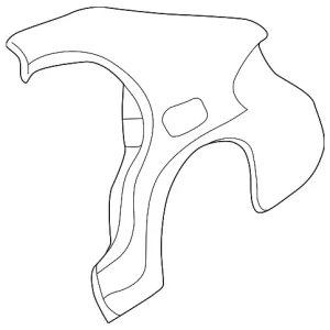 Quarter Panel - Mazda (GDYA-71-400)