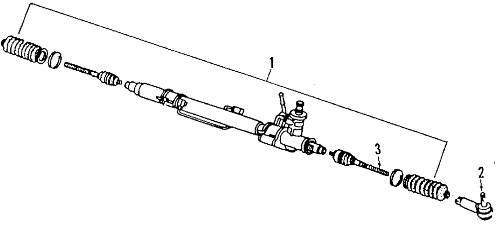 Inner Tie Rod - Mazda (LA12-32-115)
