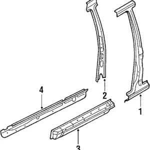 Rocker Panel - Mazda (BF71-70-270)