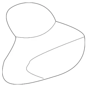 Body Side Molding Fastener - Mazda (EC02-51-W24B)