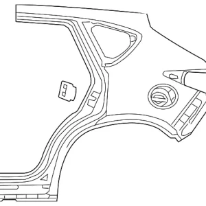 Quarter Panel - Mazda (D2YP-70-41X)