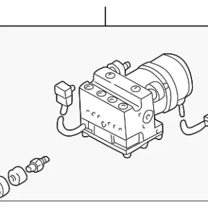 ABS Pump Assembly - Mazda (TA01-43-7A0A)