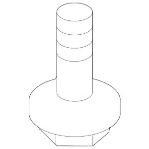 Fog Lamp Assembly Lower Bolt - Mazda (GG2M-51-6H9A)