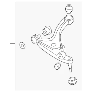 Lower Control Arm - Mazda (NE51-34-300D)
