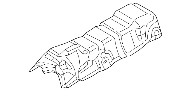 Center Shield - Mazda (TK48-56-400)