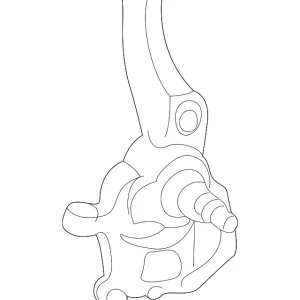 Knuckle - Mazda (1F70-33-020)