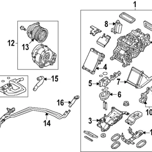 Expansion Valve - Mazda (KMV6-61-J14)