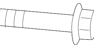 Axle Beam Bolt - Mazda (9YA0-21-455A)