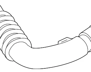 Intake Hose - Mazda (LF9H-13-222)