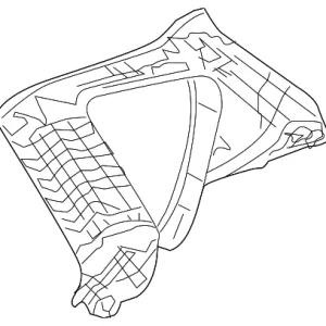 Upper Quarter Trim - Mazda (BP4K-68-250G-77)
