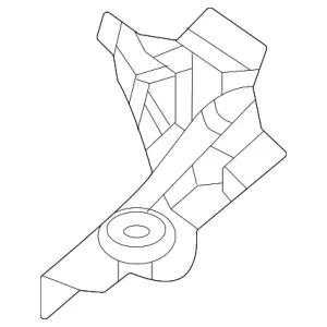 Cowl Panel Reinforcement - Mazda (VA40-54-570)