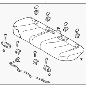 Cushion Assembly - Mazda (G60A-57-200-02)