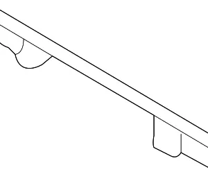 Rear Body Panel Lower Bracket - Mazda (TD11-70-75Y)
