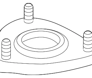 Strut Mount - Mazda (KD35-34-380C)