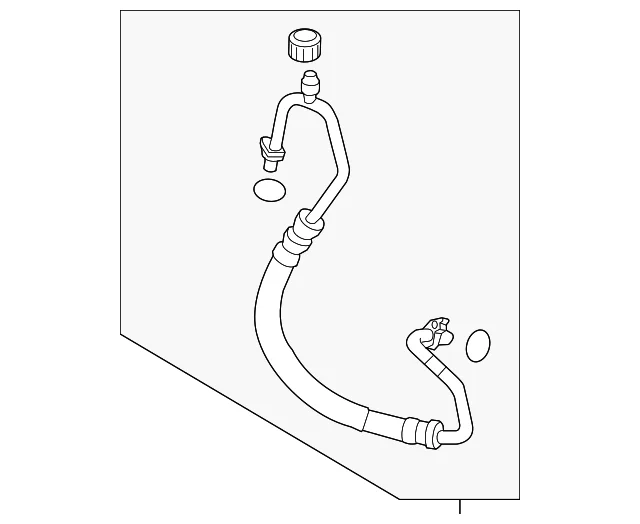 Discharge Pipe - Mazda (VA55-61-4G0)