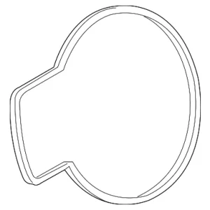 Throttle Body Gasket - Mazda (L3G2-13-655)