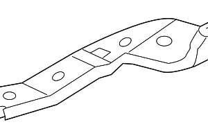 Lower Duct - Mazda (BP4K-61-273E)