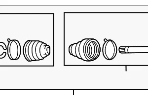Axle Assembly - Mazda (FA78-25-50XR-0A)