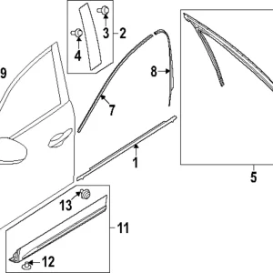 Applique - Mazda (KMV6-50-M10)