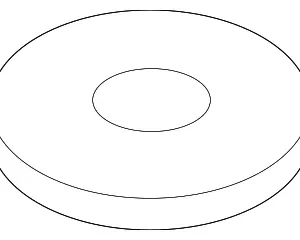 Suspension Cross-Member Nut - Mazda (9YB0-41-419)