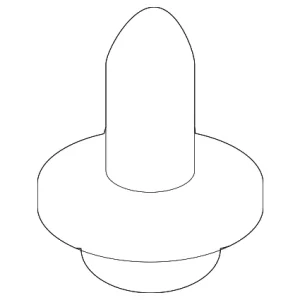 Anchor Cover Fastener - Mazda (CC33-68-AB1)