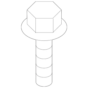 Upper Tie Bar Bolt - Mazda (9YA0-2A-613)