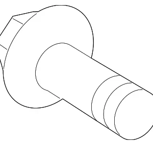 Front Mount Lower Bolt - Mazda (H260-34-037A)