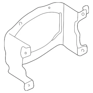 Mount Bracket - Mazda (LC62-66-9B0A)