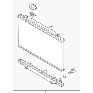 Radiator - Mazda (PE01-15-200B)