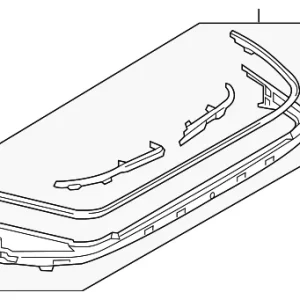Belt Molding - Mazda (N243-R1-750H)