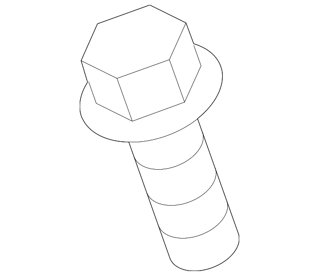 Lower Shaft Upper Bolt - Mazda (KD31-32-099)