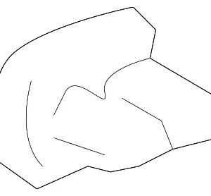 Lid Trim Cap - Mazda (C235-68-849A)