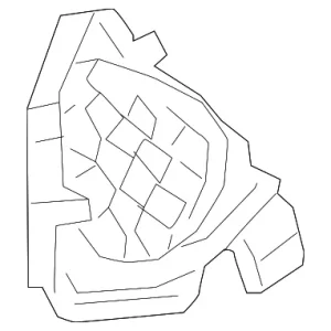 Speaker Cover - Mazda (KD46-68-222-75)