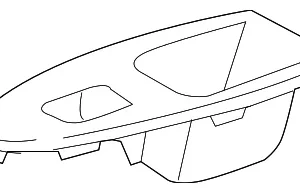 Switch Bezel - Mazda (D651-68-5L1-02)