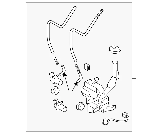 Reservoir Assembly - Mazda (TD11-67-480F)