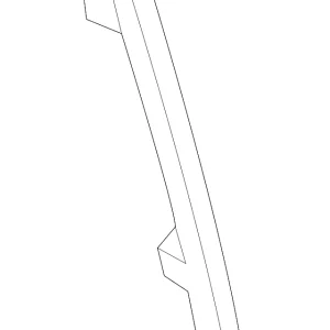 Rear Channel - Mazda (KB7W-72-6AY)