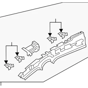 Rail Assembly - Mazda (BDMT-70-050)