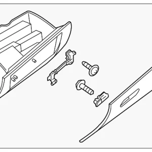 Glove Box - Mazda (KD45-64-030D-02)