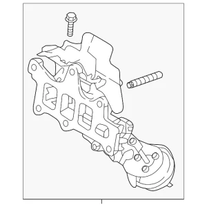 Exhaust Manifold - Mazda (PY8V-13-450L)