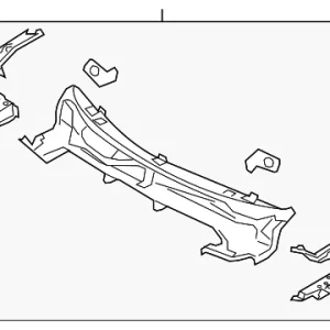 Upper Dash Panel - Mazda (BHR1-53-500D)
