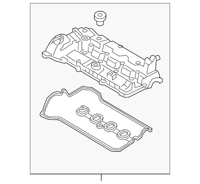 Valve Cover - Mazda (PYFA-10-210A)