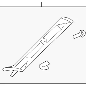 Windshield Pillar Trim - Mazda (F152-68-160D-77)