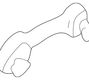 Handle, Outside - Mazda (EC02-58-413H-AA)