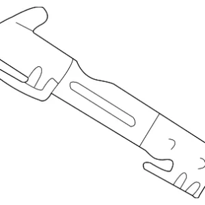Seat Belt Anchor - Mazda (B30D-57-785D)