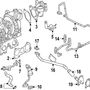 Water Inlet Hose - Mazda (H305-13-54X)