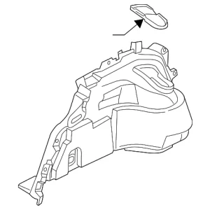 Trunk Side Trim - Mazda (BHN9-68-870A-02)