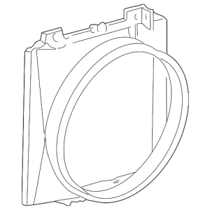 Fan Shroud - Mazda (1F70-15-210A)
