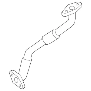 Oil Outlet Tube - Mazda (L33E-14-290)