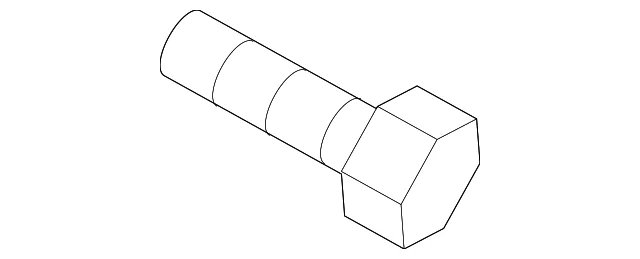 Mount Bolt - Mazda (9YA4-10-842)