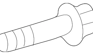 Strut Mount Bolt - Mazda (9YA0-21-012B)